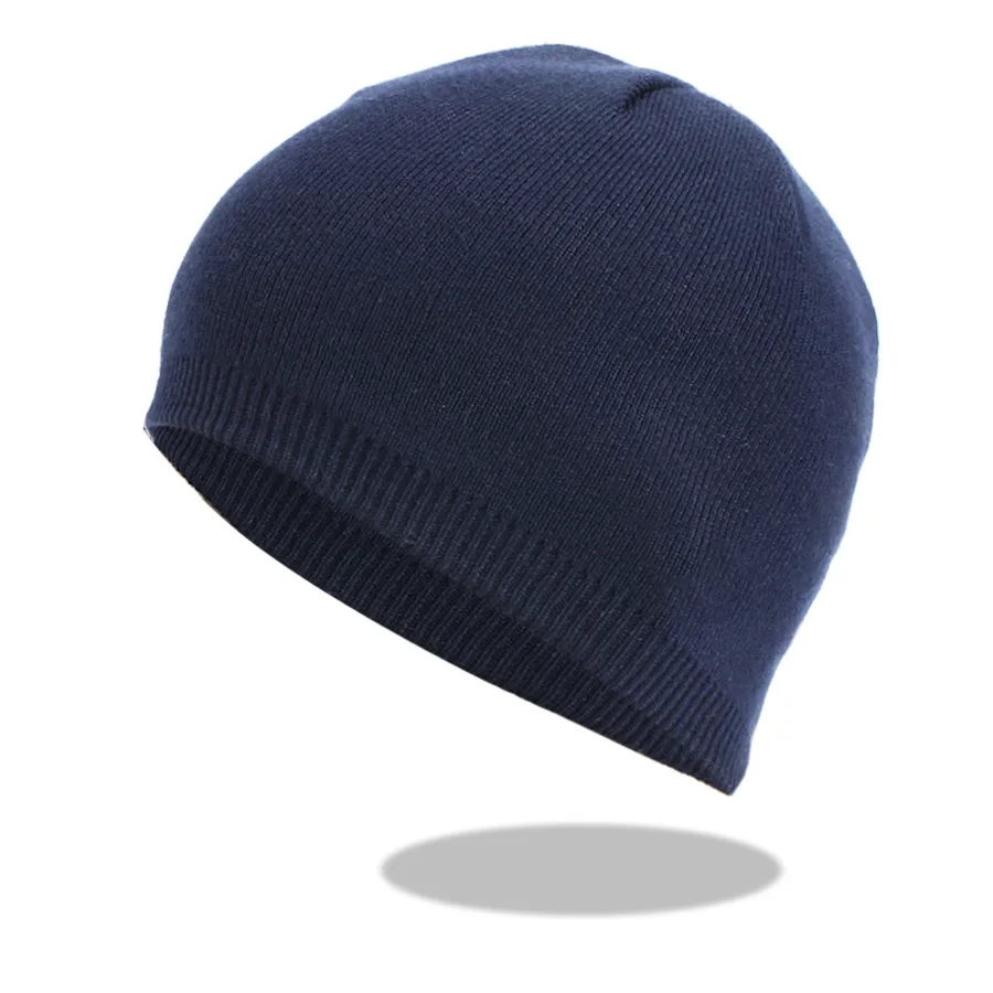 New Unisex Autumn Hat Solid Color Wool Cap Warm Soft Beanies Winter Hat For Women Outdoor Female Skullies Bonnets Gift Wholesale