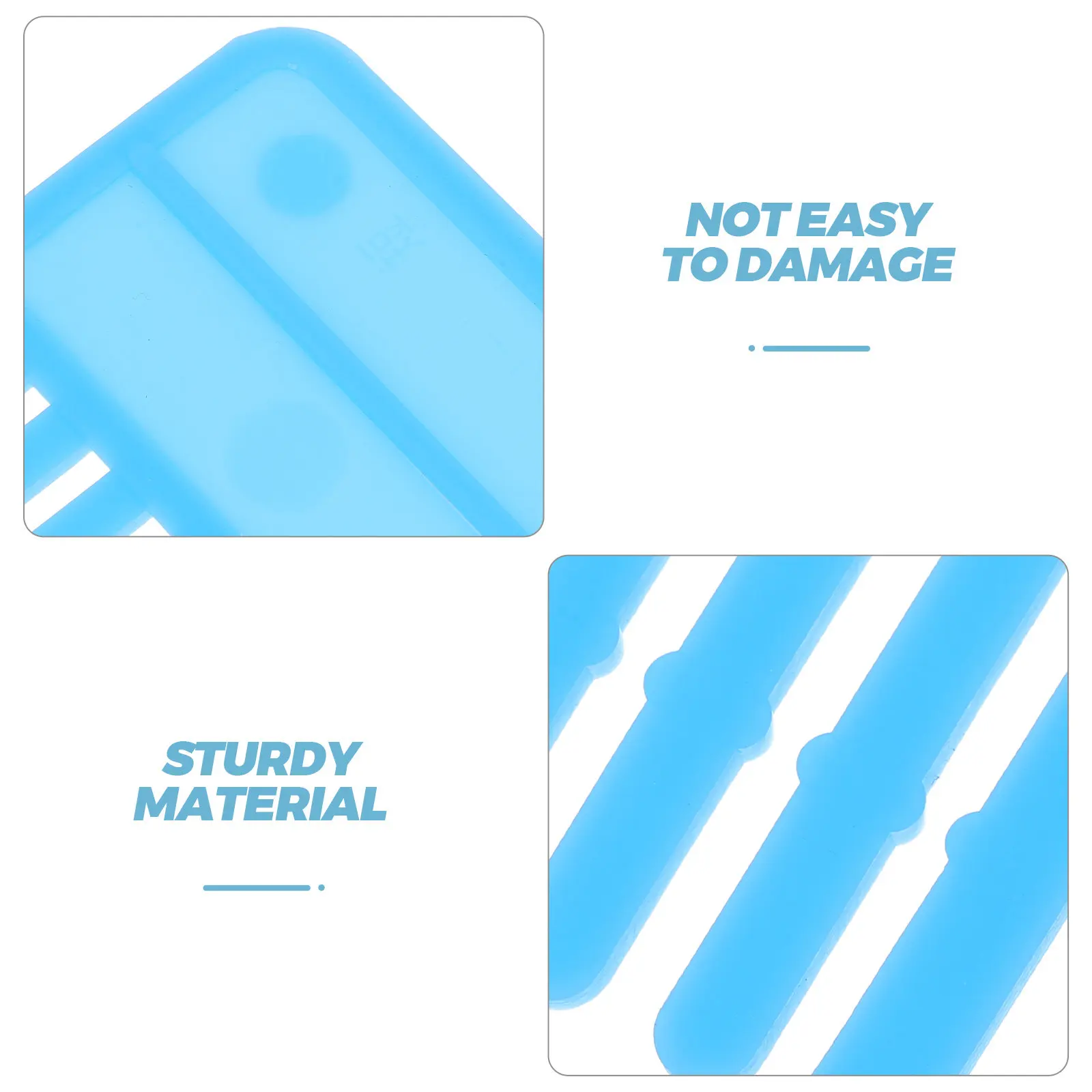 6Pcs Clear Plastic Box Dividers 31x10cm Space Saving Drawer Partition Boards for Storage Bins Shelves Cabinets Efficient Clutter