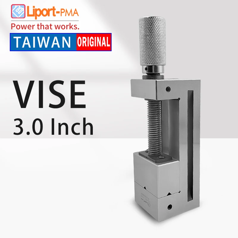 

3.0 Inch Premium Super Precision Grinding Toolmaker Vise - Hardened Surfaces, Accurate and Versatile,Liport-PMA,Taiwan Original