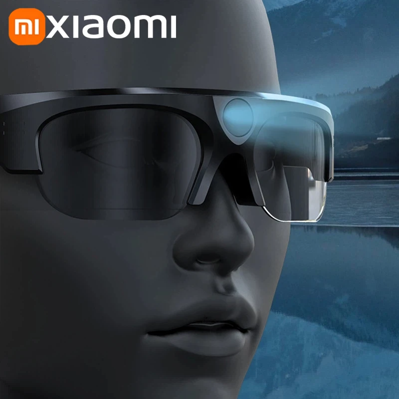 Xiaomi 6KHD AI النظارات الذكية 800 واط بكسل كاميرا بلوتوث دعوة صوت مساعد ستيريو مشغل موسيقى ترجمة النظارات اللونية #5