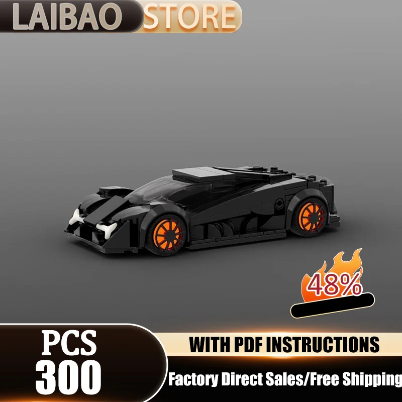 concept-de-roue-cool-orange-	-modele-de-voiture-champion-blocs-de-construction-moc-super-voiture-de-sport-briques-assemblage-diy-jouet-de-construction-cadeaux