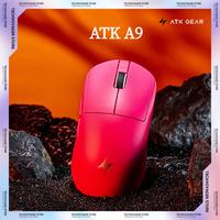 ATK A9 Gaming Mouse Light Weight Symmetrical Engineering Wireless Tri-mode Custom Mice PC E-Sports Office Accessories Gifts
