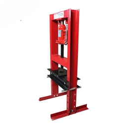 30 ton hand power hydraulic shop press with bottle jack