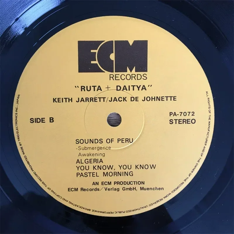 ECM Jazz Keith Jarrett Jack DeJohnette 12 LP Vinyl Record Set for ECM Records