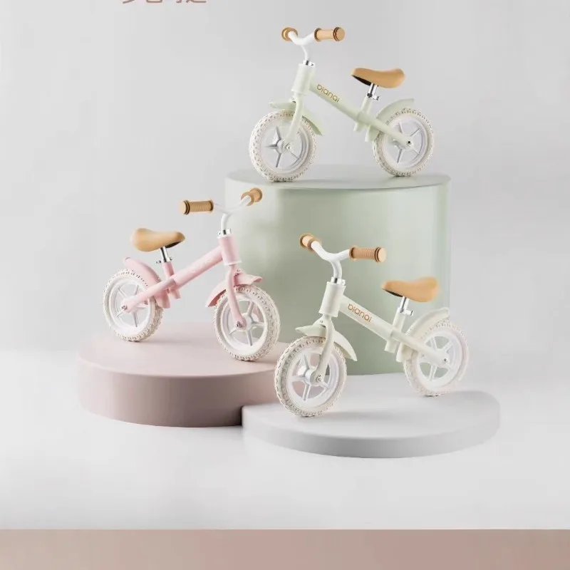 12 Inch Toddler Walking Bike with Inflation‑Free Foam Wheels, Adjustable Seat, Lightweight Frame for 1‑5 Years Old Boys Girls