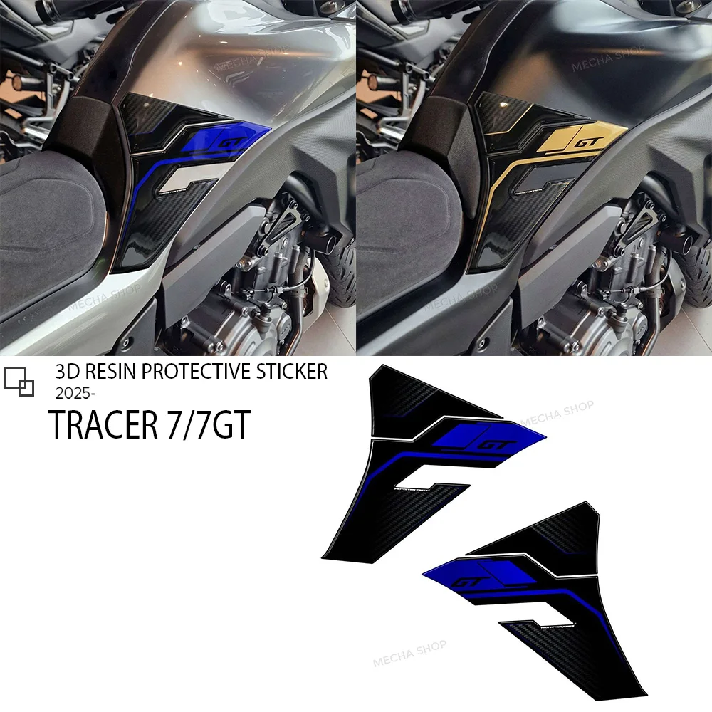 

Наклейки 3D из смолы для мотоцикла YAMAHA Tracer 7 GT 2025: водонепроницаемые, устойчивые к царапинам, аксессуары для Tracer7