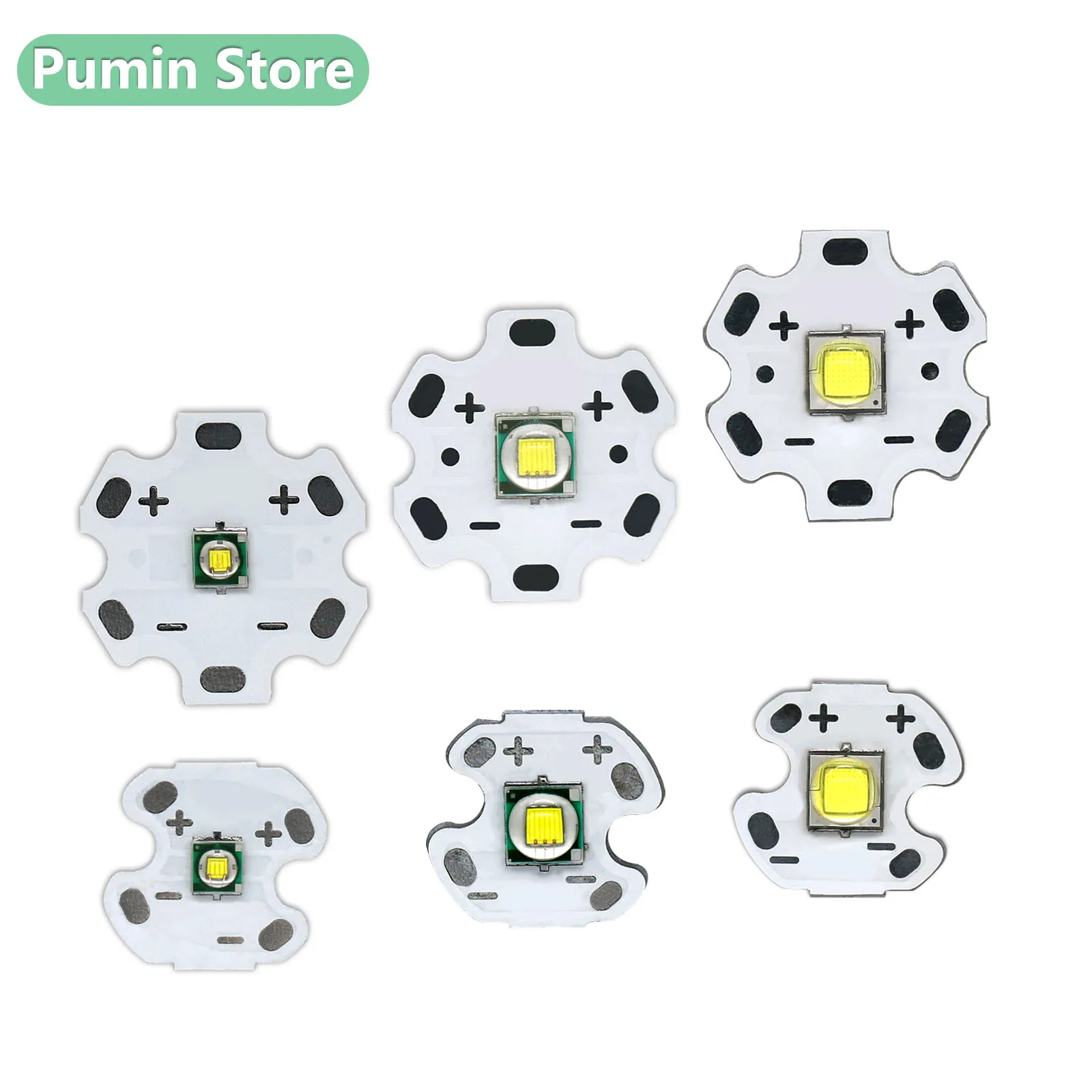 Dioda LED Dużej Mocy 1-3W 5W 10W Zimna Biel 3.5*3.5mm/ 5*5mm DIY Do Lamp Czołowych, Latarki, Rowerów, Oświetlenia Zewnętrznego