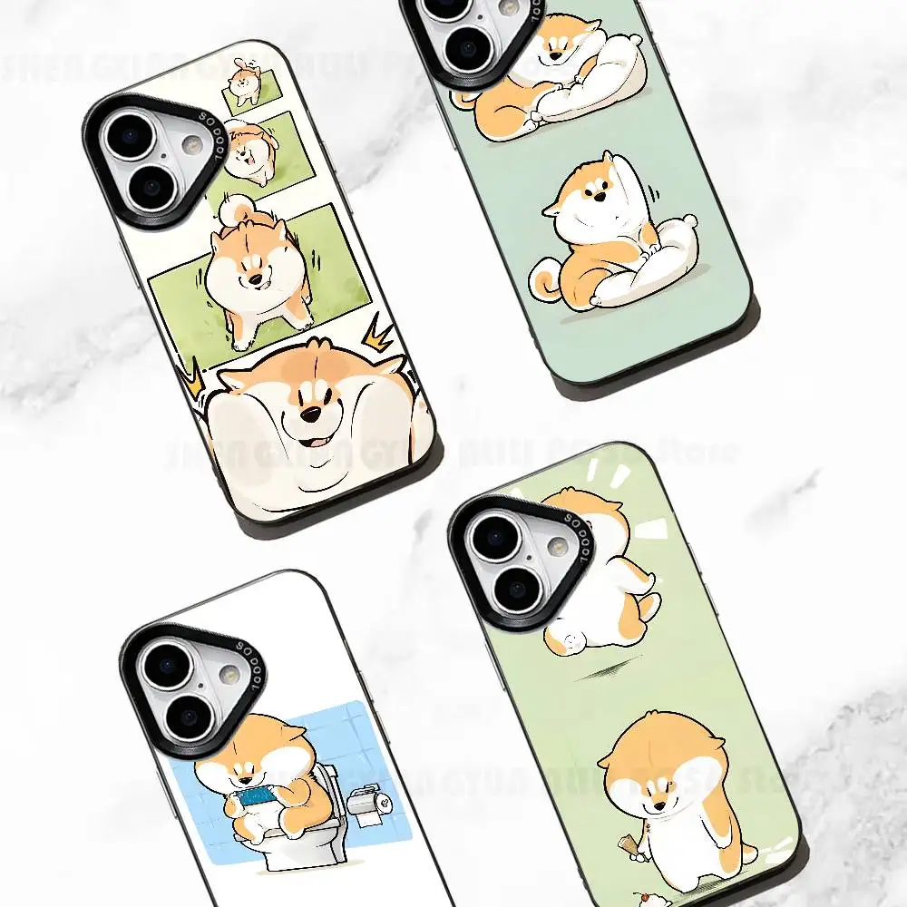 

Funny Dog Corgi Phone Case For IPhone 17 16e 16 15 14 13 12 Pro Max X XR XS MAX Back Cover