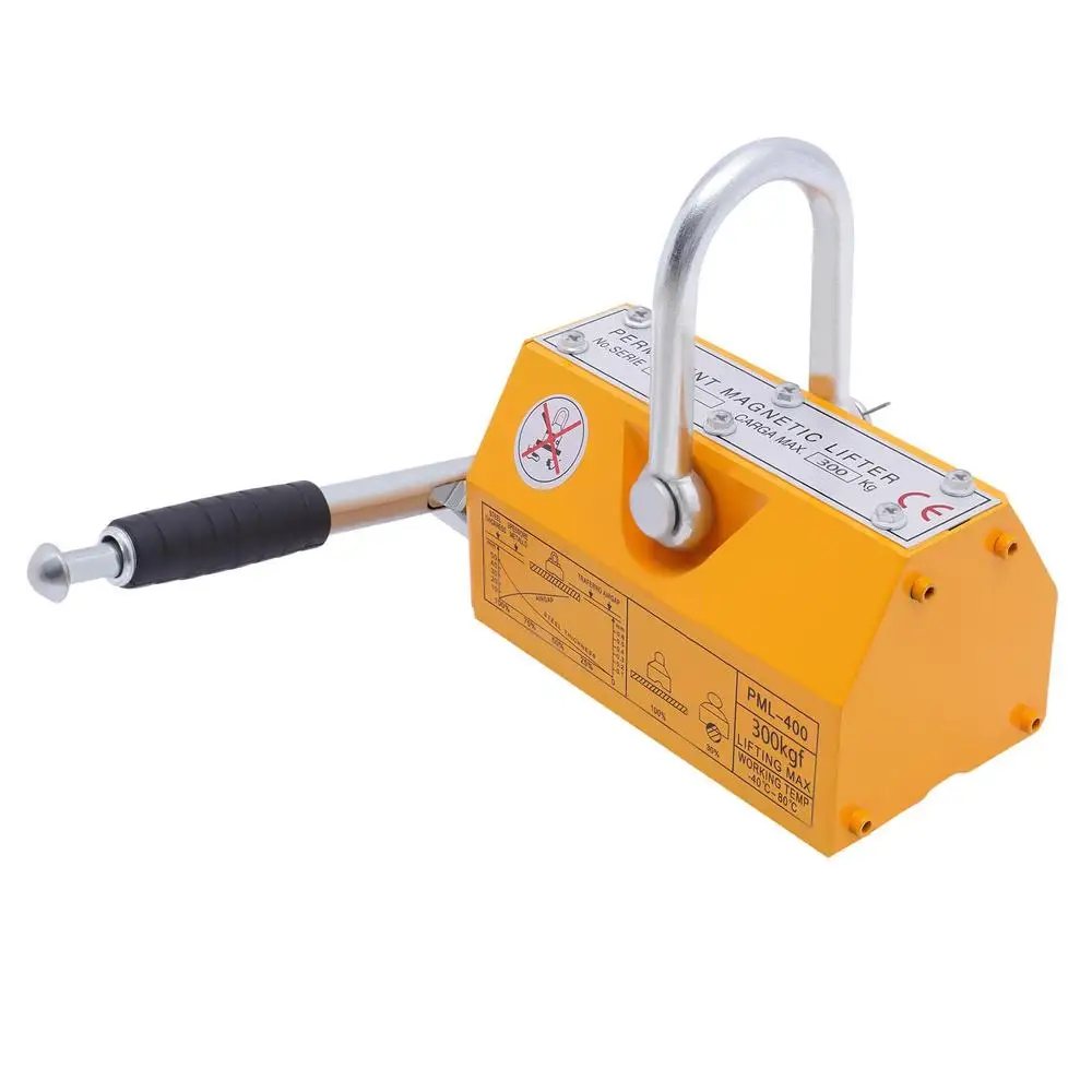 660 Lbs Steel Lifting Magnet Heavy Duty Magnet Hoist Magnetic Lifter Durable Easy Install Use Safe Long Service Life Wide