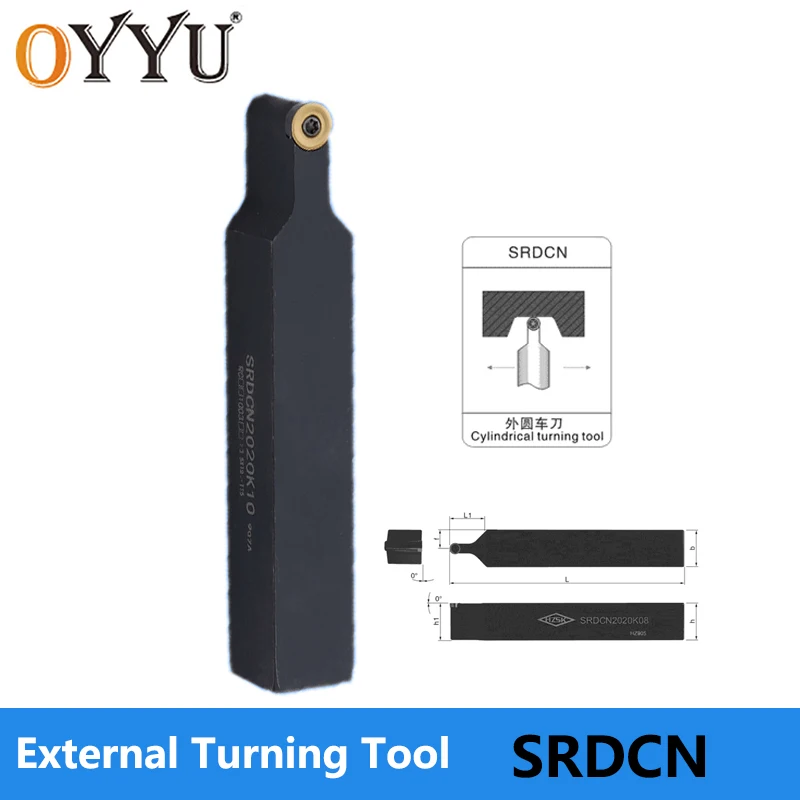 OYYU SRDCN SRDCN1212 SRDCN1616H08 SRDCN2020K08 SRDCN2020K10 SRDCN2525M10 External Turning Tools SRDCN1616 SRDCN2020 SRDCN1212