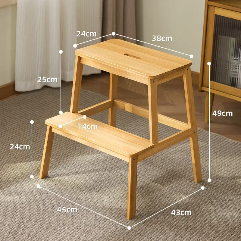 New model Household ladder stool second floor herringbone ladder stool dual-purpose climbing stairs