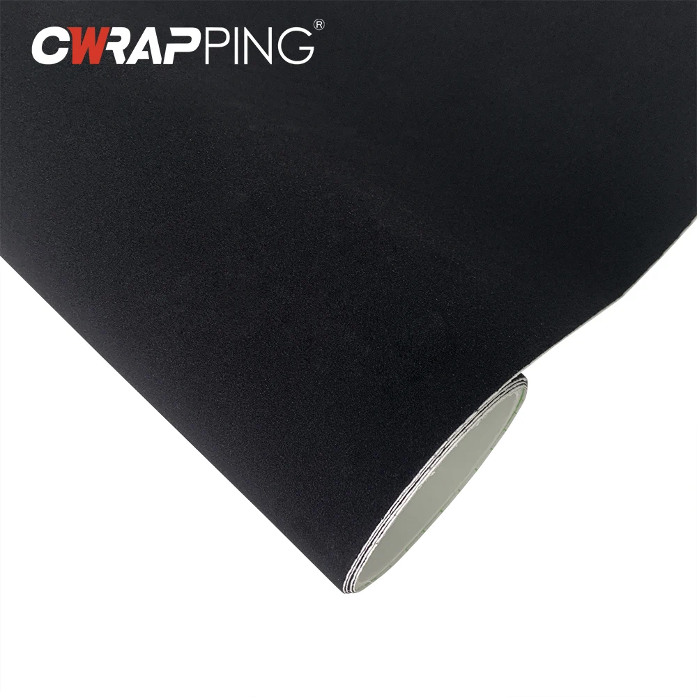Car Sticker Self Adhesive Film Soft Velvet Fabric Suede Cloth Stickers Vinyl Fluff Cloth Car Styling Vinyl Car Wrap Sticker