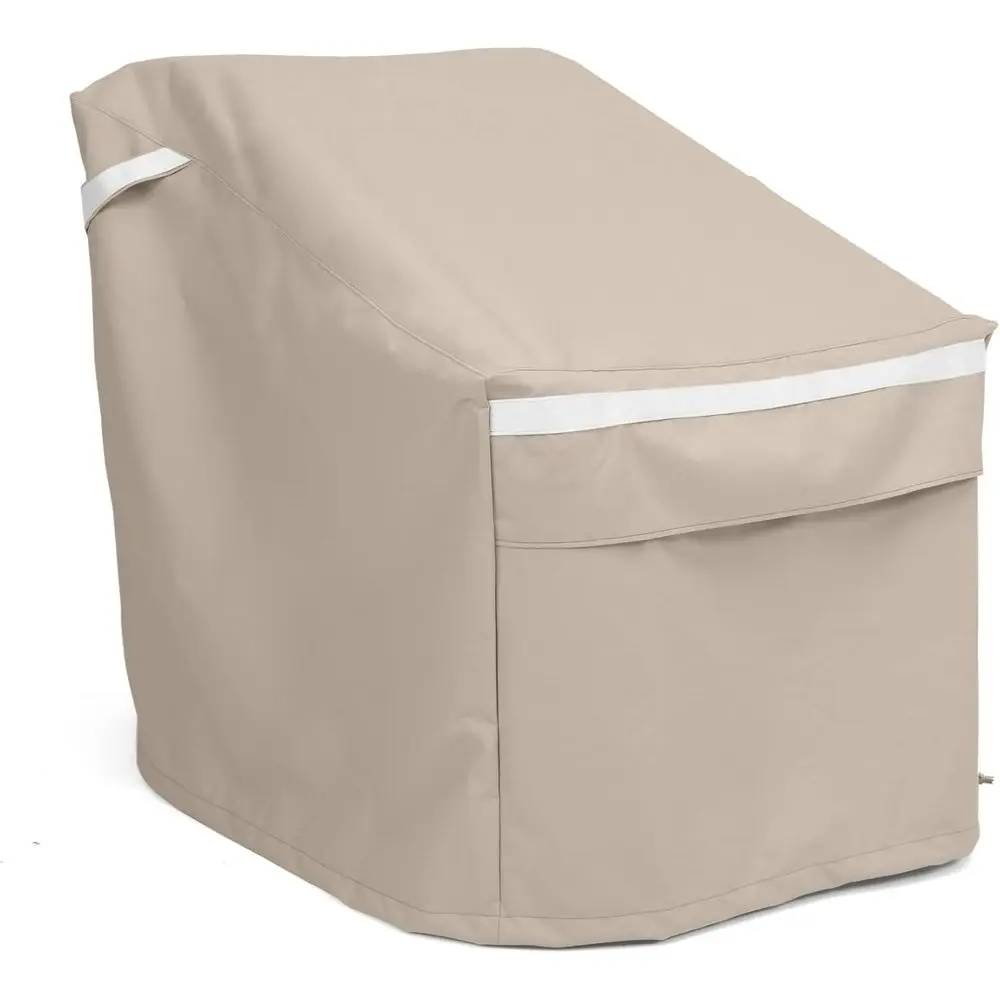 

Heavy-Duty 900D Polyester Patio Chair Covers, Water-Resistant, Mesh Vents, Set of 4, 32x32x35, Clay