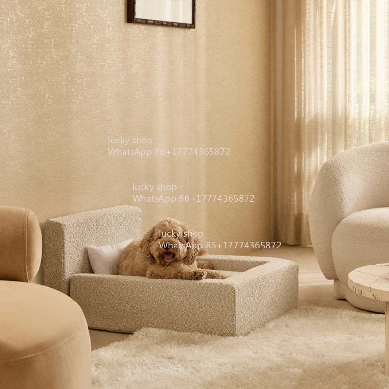 Kennel Rectangular Bed Four Seasons Thickened Dog Sleeping Pad Pet Kennel Dog Bed