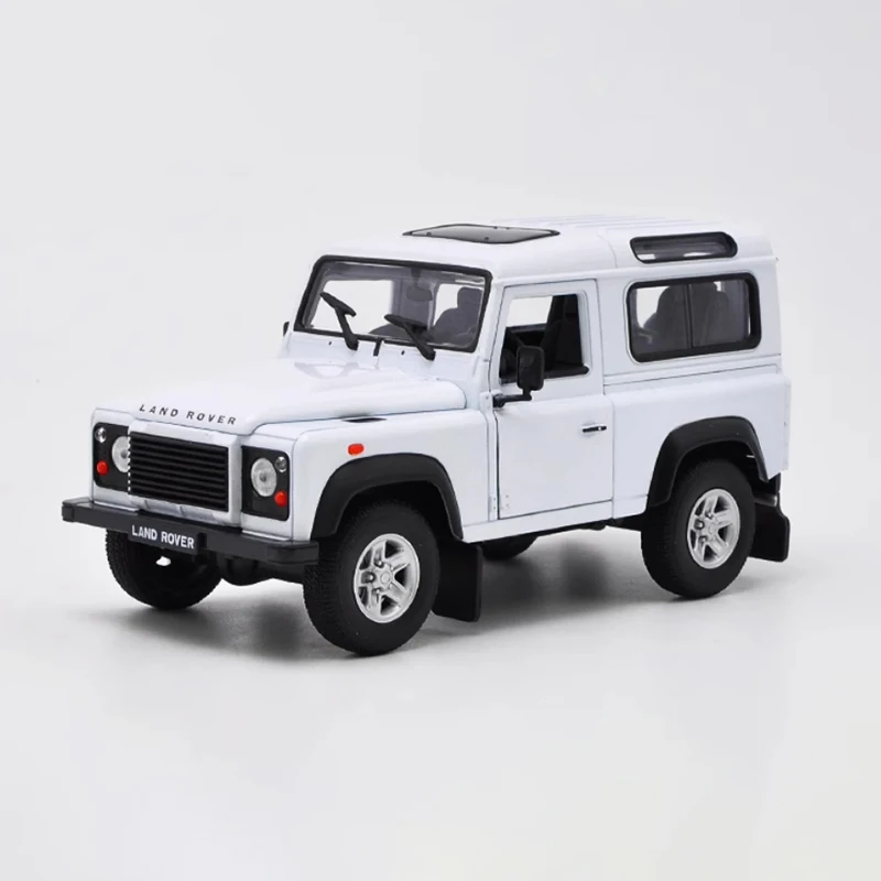 

Welly Diecast 1:24 Scale Land Rover Defender Alloy Simulation Car Model Adult Boy Automobile Souvenirs Collection Gift Display