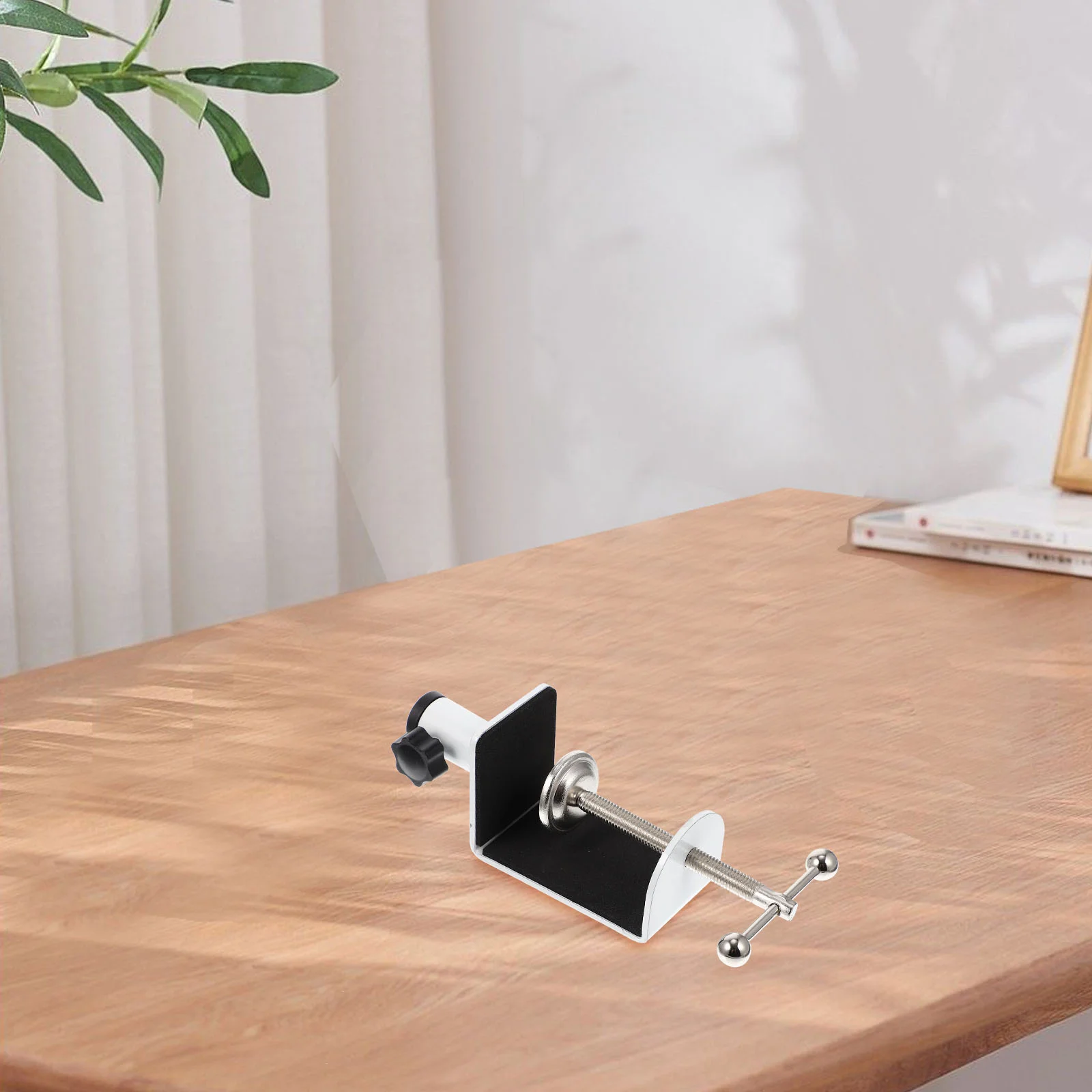 Desktop Fixing Bracket Durable Table Mount Clamp C-shape Retaining Clips Stand Heavy Duty Mounting Plastic Boom Mic