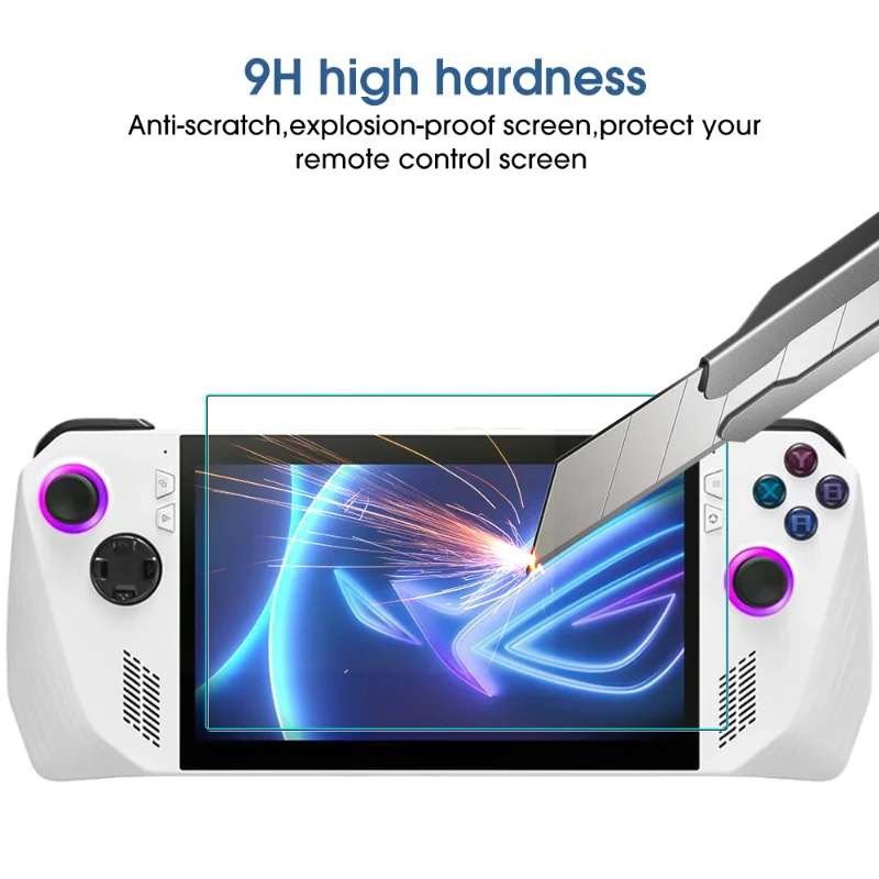 Protective Tempered Glass for Asus ROG Ally HD Anti-scratch Screen Protector Film for Asus ROG Ally 7 " Game Console Accessories