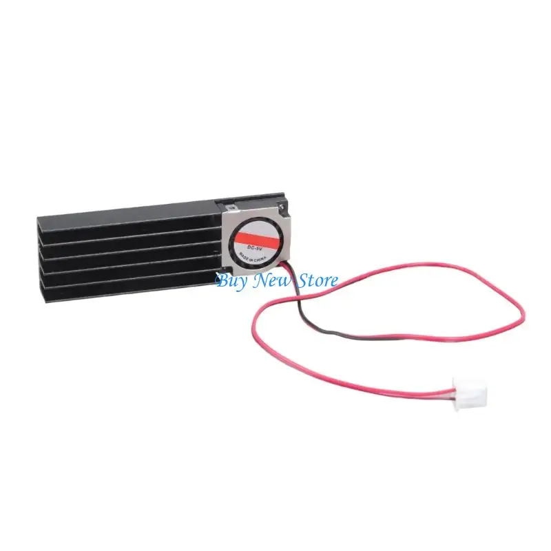 

20CE Two Cooling Fan Heat Sink Fan For 5V M.2 NVMe SSD Maintains Safe Temperature