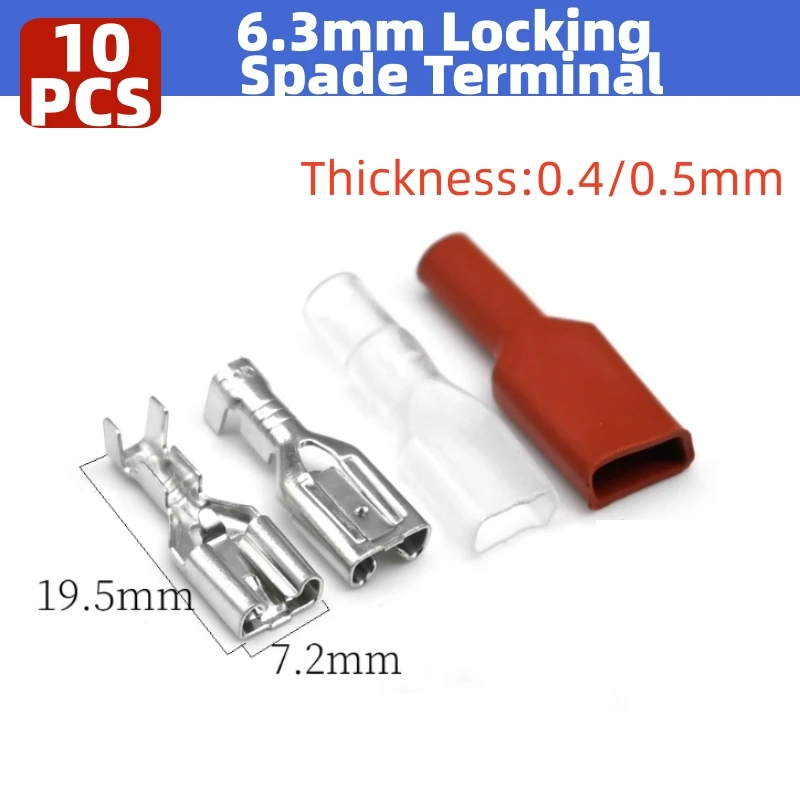 10PCS 6.3Mm Locking… - image