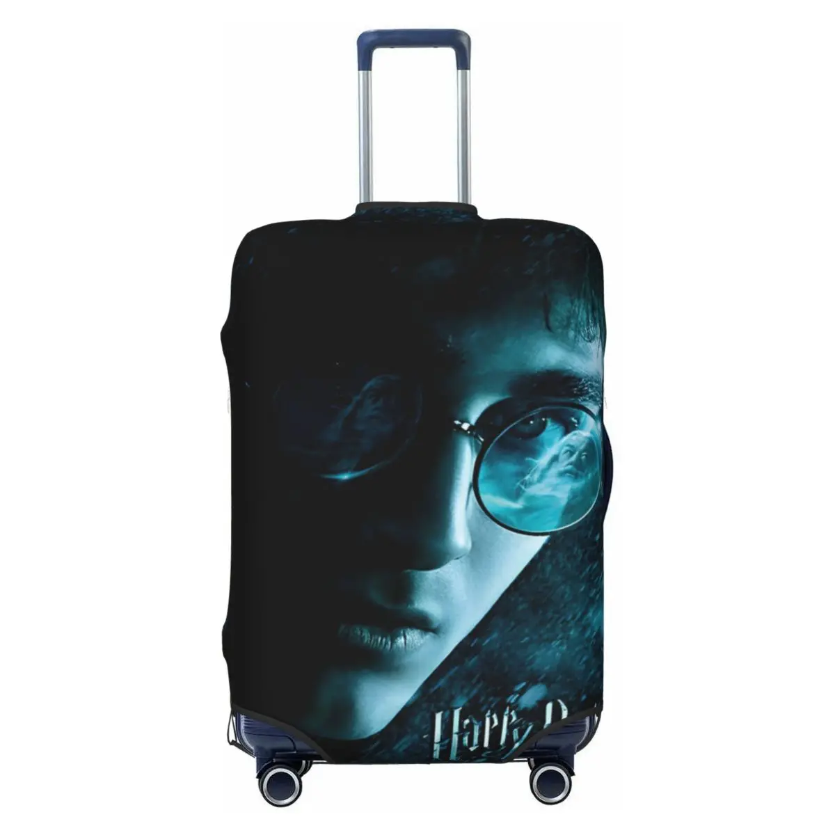 MINISO H-HARRY P-POTTER Movie Suitcase Cover Business Protector Vacation Elastic Luggage Supplies