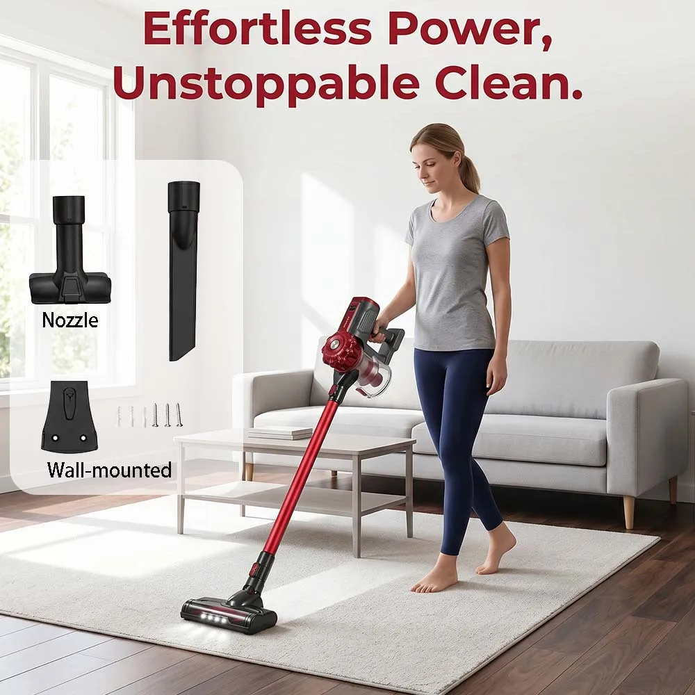 

3600W Electric Corded Vacuum Cleaner, Handheld Multi-functional Household Vacuum Cleaner, 6-meter Cord
