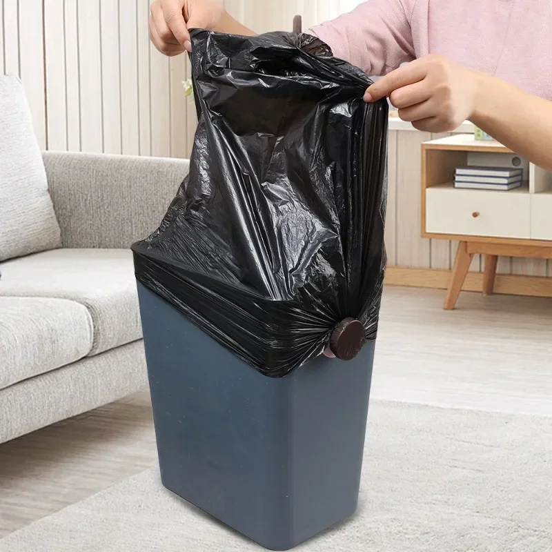 6/1PCS Waste Bin Rotating Fixed Clip Garbage Bag Side Button Waste Basket Fixation Trash Bag Non-Dirty Hand Holder Storage Tool