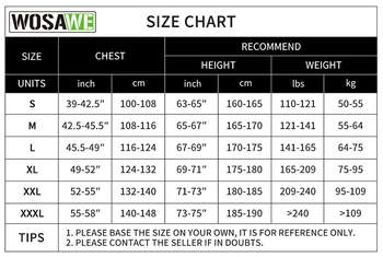 WOSAWE Men Windproof Waterproof Reflective Cycling Jacket MTB Bicycle Long Sleeve Windbreaker Sleeveless Vest Bike Coat Jersey 6