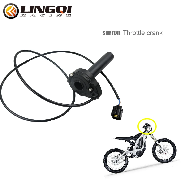 

LingQi Electric Dirt Bike Parts Motorcycle Throttle Control Cable Kit For SURRON Light Bee