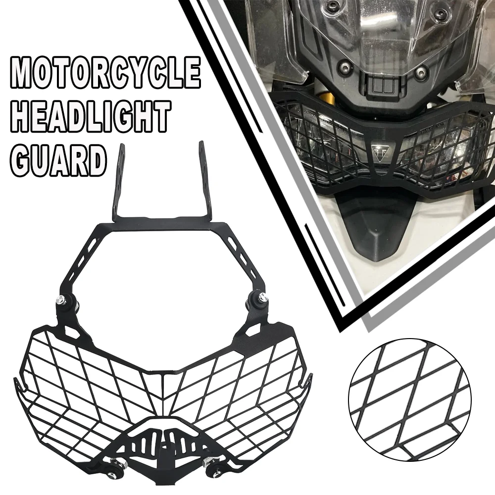 

FOR Kawasaki KLR 650 2021 2022 2023 Motorcycle KLR klr 650 Headlight Guard Protector Grille Grill Cover KLR650 21-23 Accessories