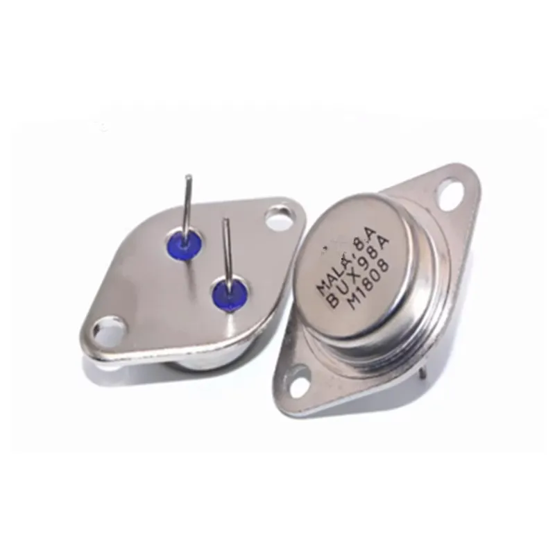 

10Pcs 100%NEW BUX98A Ultrasonic High-Power Transistor, Gold Sealed TO-3, Original Equipment