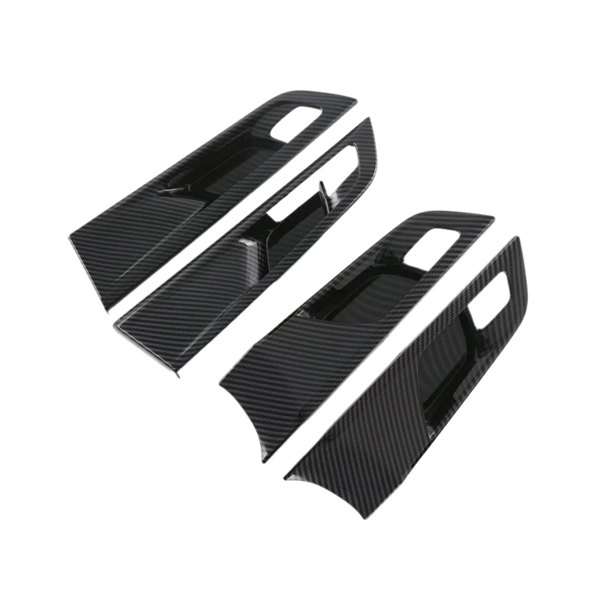 Car Inner Door Handle Cover Door Bowl Frame Trim Protector Cover for MG 4 MG4 EV Mulan 2022-2024