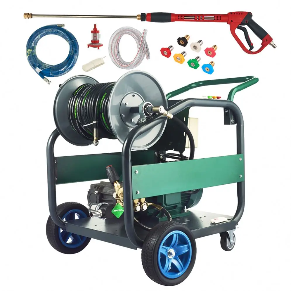 

Industrial Commercial Use Electric Washer Equipment Duct Drain Cleaning Machine Water Jet High Pressure Pipe Cleaner
