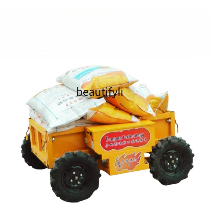 

All Terrain Electric Vehicle Remote Control Four-Wheel Drive Mountain Orchard Farm Carrier