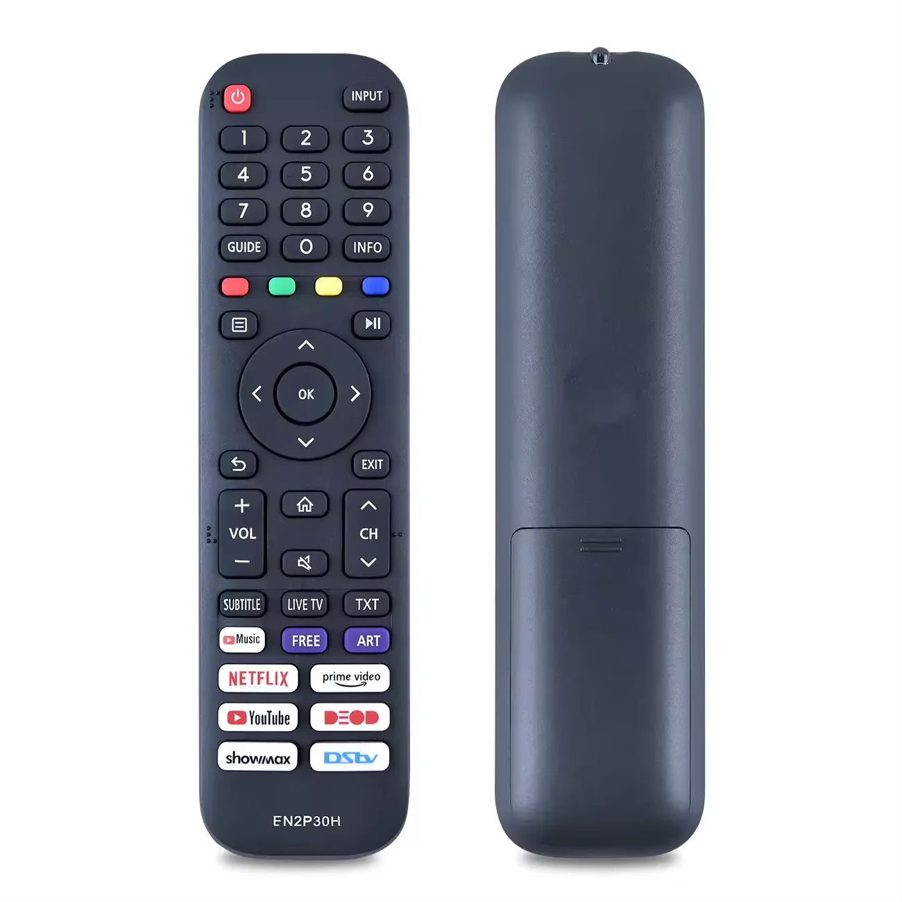 

YZBOZHOU Remote Control for Hisense EN2P30H TV L5F L9G 50S5 58S5 65Q7 65SX 70S5 100L5F 100L9G 100S8 120L5F 65A7500F 100L9GSET
