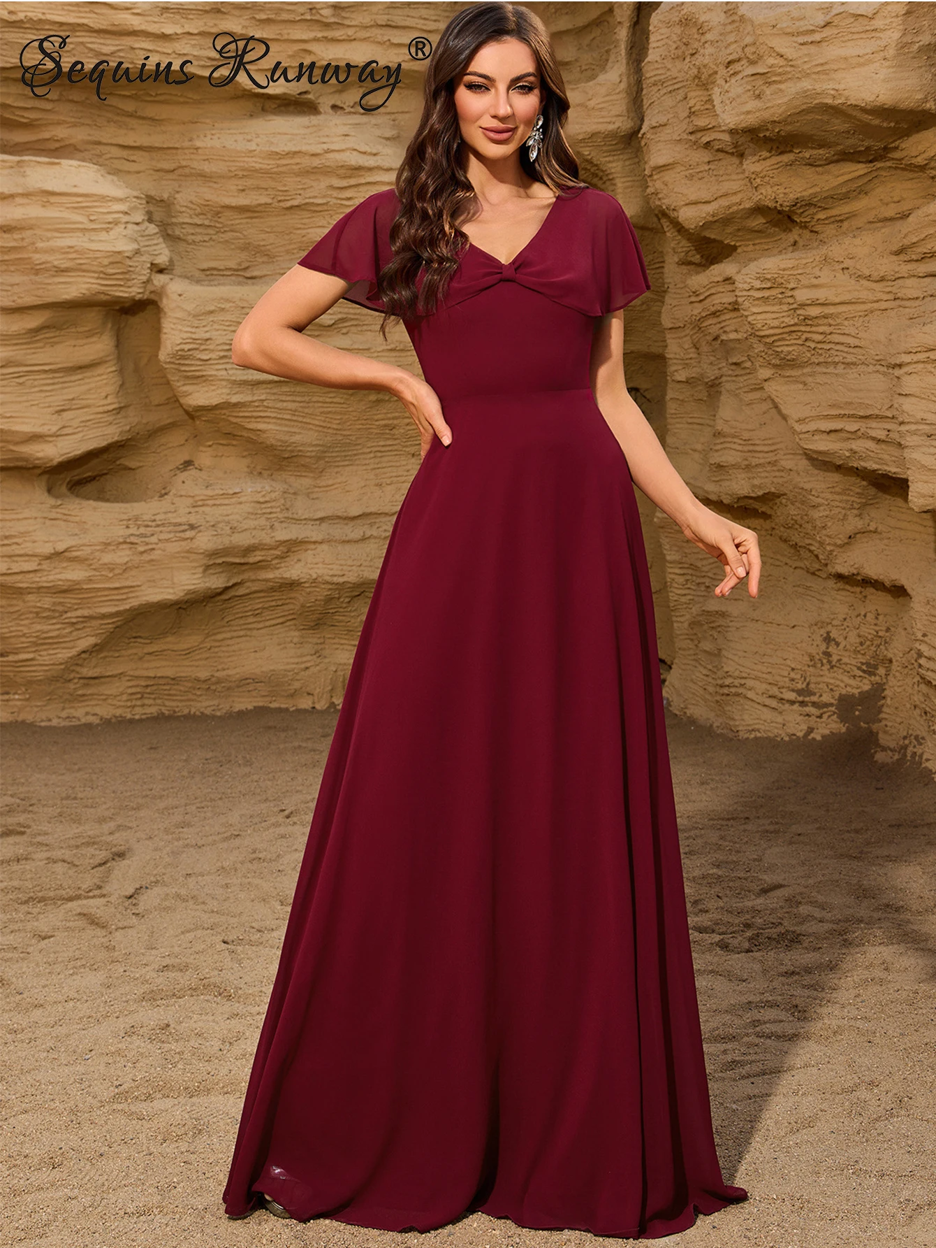 Sexy Maxi Chiffon S… - image