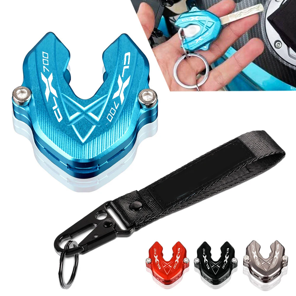 

NEW Motorcycle For CFMOTO SR250 800MT CLX700 250 SR MY22 CLX 700 800 MT Accessories CNC Keychain Keyring / Key Cover Shell Suit