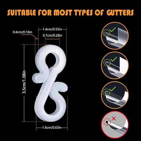 स्टेनलेस स्टील तौलिया हुक रोब हुक तौलिए के लिए हेवी-ड्यूटी हैंगर बाथरूम विभाजन हुक बाथरूम सहायक उपकरण के लिए बहुउद्देश्यीय 10 best sales गटर हुक - №7