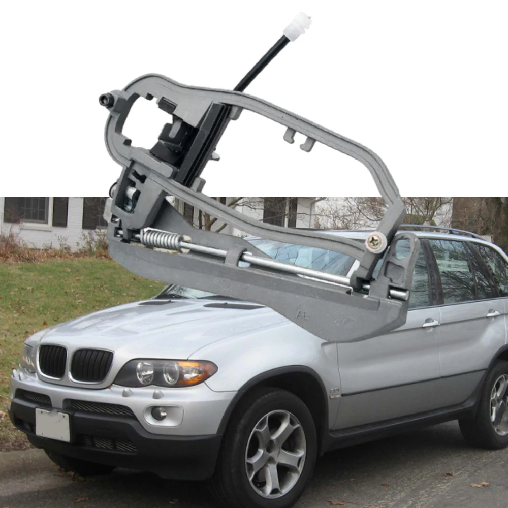 

Для BMW X5 E53 1999-2006 кронштейн дверной ручки передний правый и передний левый 51218243615 51218243616