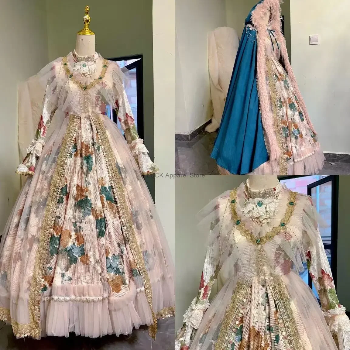 Harbin Russische stijl reisfotografie kleding Russische prinsessenjurk Europese stijl Lolita zware industrie high-end