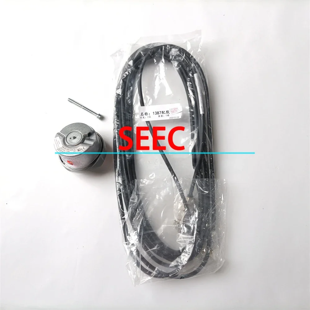 SEEC ERN 1387 2048 62S14-70 Elevator Rotary Encoder ID 749 144-59 ERN1387 749144-59 With Cable L7m Use for Monarch Lift Parts