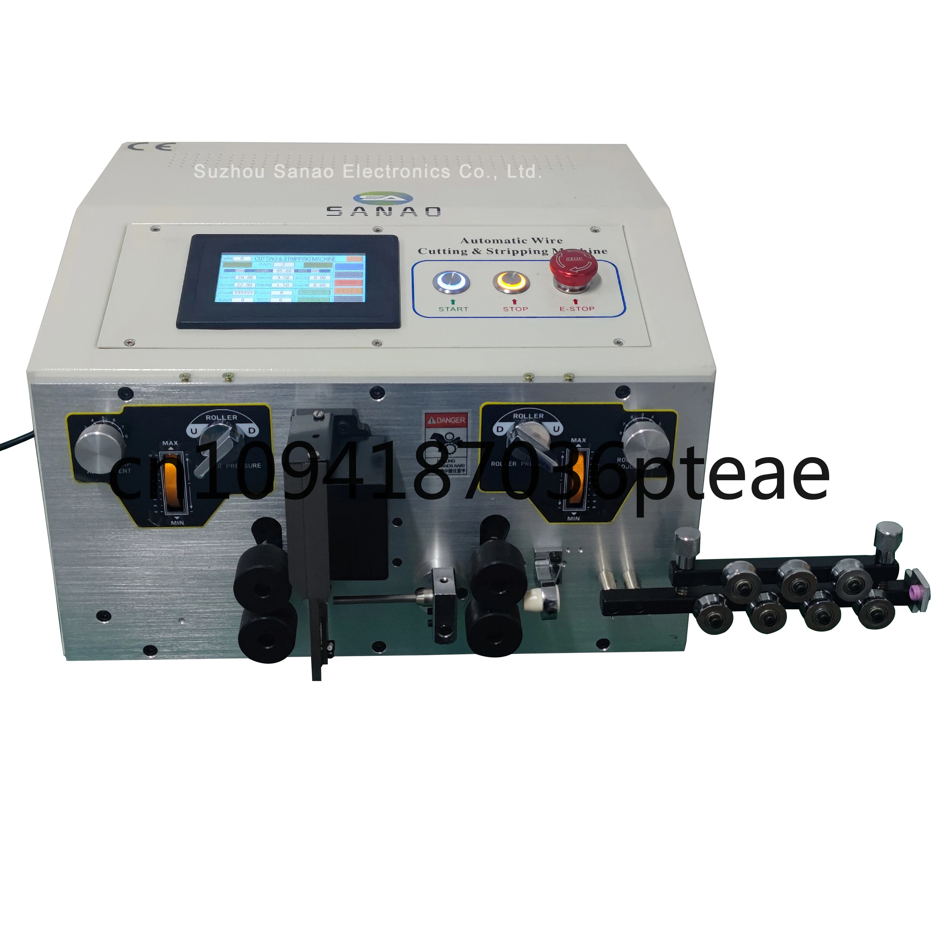 

Touch Screen Fully Automatic Cable Wire Cutting Stripping Machine Wire Peeling Cutter