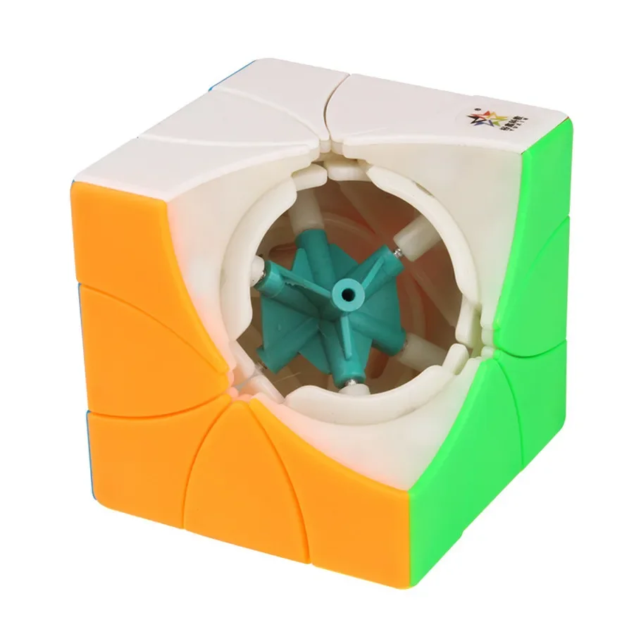 Yuxin Alien 3x3 Cube magique huit feuilles fleur magnétique coloré Cube magique enfants jouets éducatifs Cube magique Puzzl enfants cadeaux