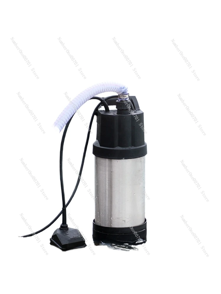 

Water Sewage Drainage Pump Low Water Level Pumping 2cm Automatic Start Low Suction Diving Household Pumper