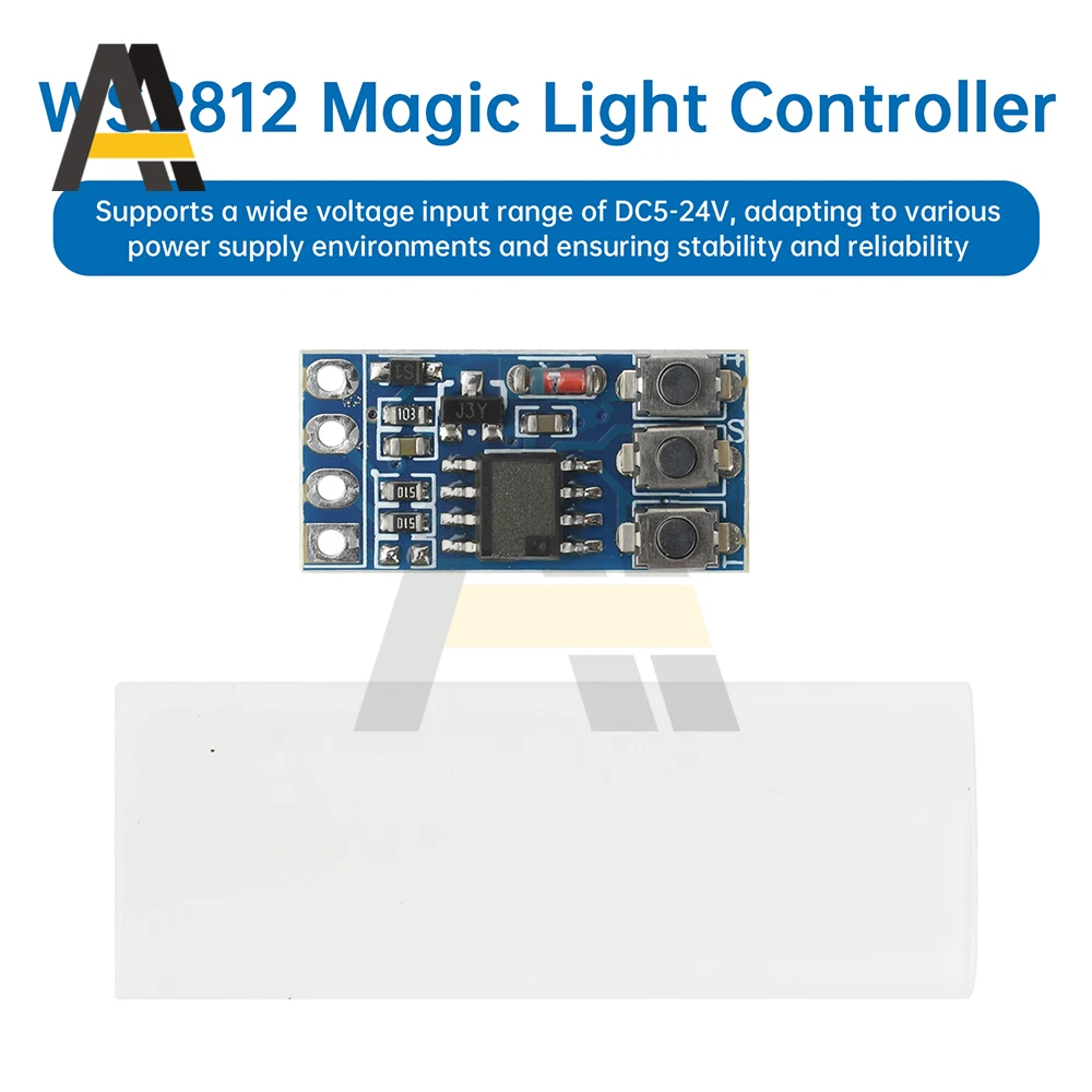 DC5-24V RGB Flashing Light Module LED Strip Light Controller Color Changing Ambient Lights Phantom Light Module