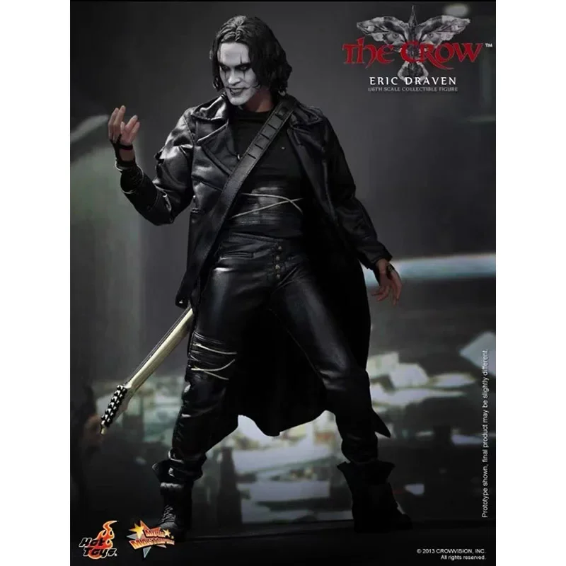 In Stock Original HotToys HT MMS210 Brandon Lee THE Crow 1/6 Movie Character Model Art Collection Toy Gift