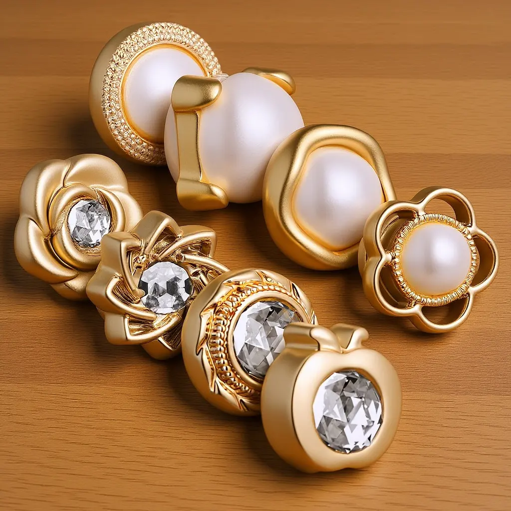 

8Pcs Hijab Magnets with Stylish Designs Multi-Function Magnetic Clips for Scarves Veils Shirts Jackets Fashion Embellishments