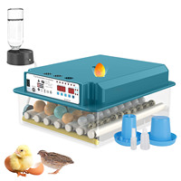 16/36 Egg Incubator Automatic Egg Turning and Water Replenishment Egg Incubator for Chickens, Ducks, Geese and Pigeons EU Plug