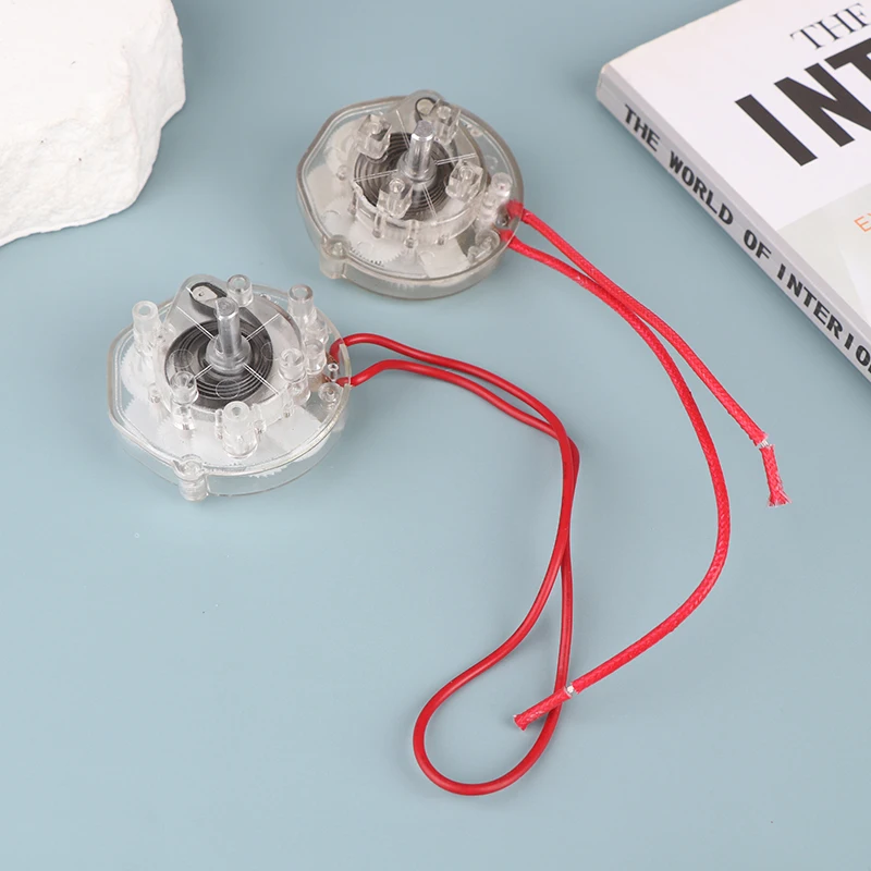 10A 60 Minutes Timer/Knob Replacement Air Fryer Heater Timer Knob Control Switch Knob Button D Type Shaft Timer Accessories