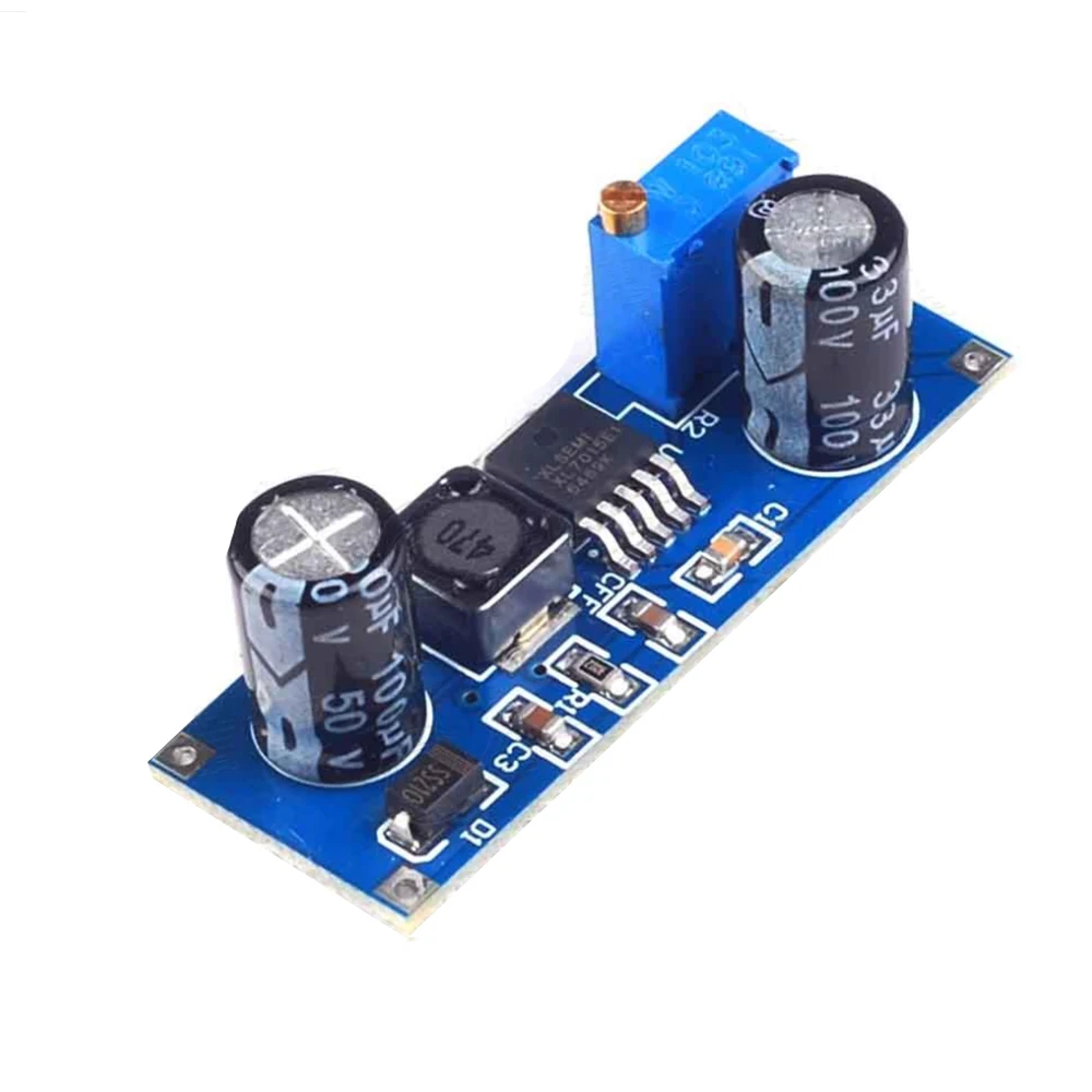 XL7015 DC-DC Adjustable Buck Converter Step-down Module 5V-80V Wide Voltage Input 7005A LM2596