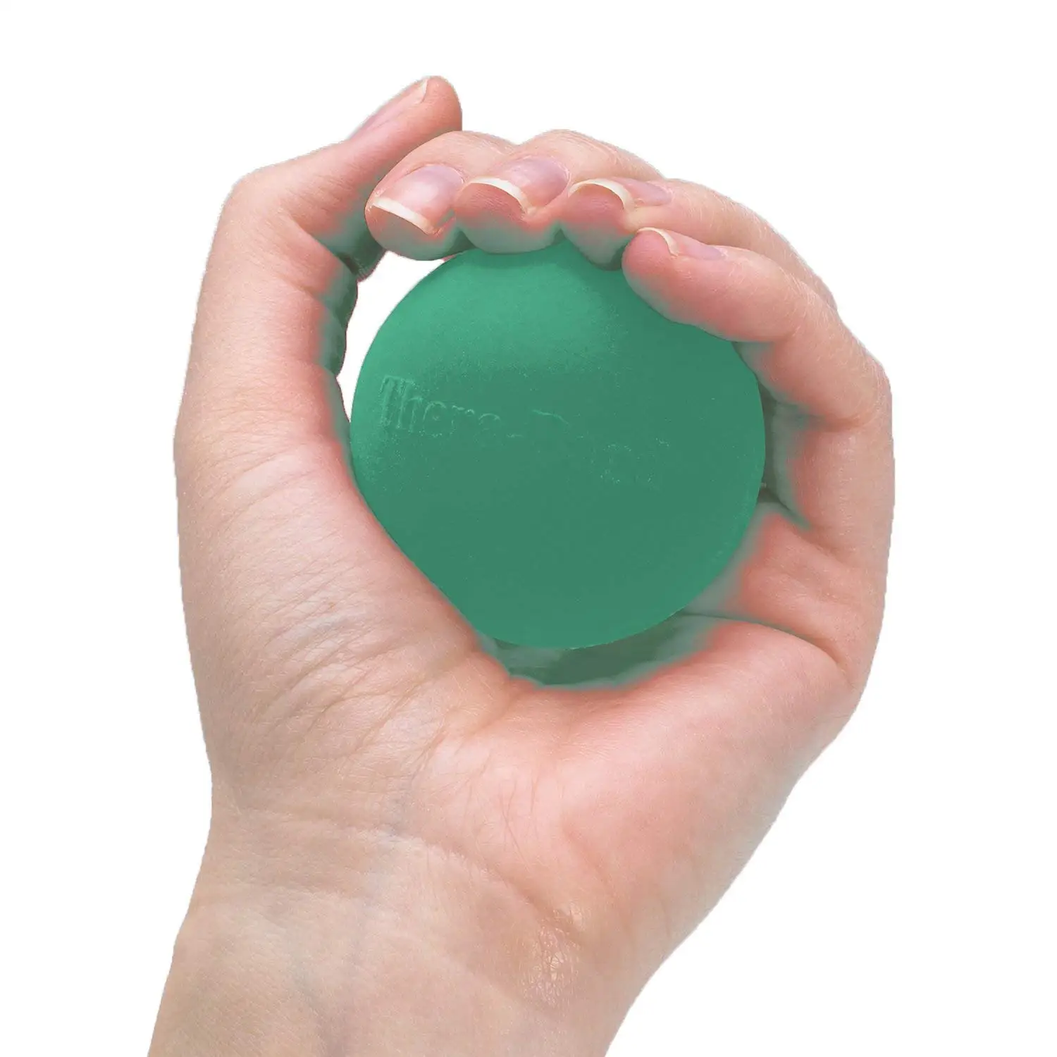 Ejercitador de mano THERABAND, pelota para mano, muñeca, dedo, antebrazo, fortalecimiento y terapia de agarre, pelota para apretar para aumentar la mano